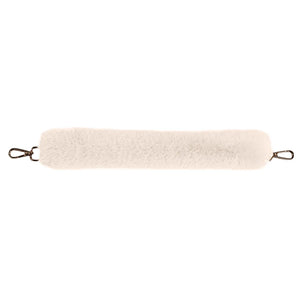 Women Plush Bag Strap Shoulder Handbag Strap Faux Fur Bag Belts