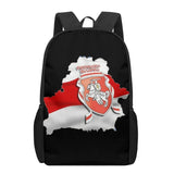 Belarus National Flag 3D Print Book Bag Set for Boys Girls Kids Backpack