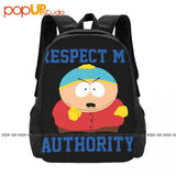 Respect My Authority Cartman Backpack Large Capacity Sports Bag