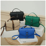Retro PU Leather Women's Messenger Bag