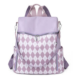 Retro PU Leather Rucksack Travel Backpack Women Shoulder School Bags