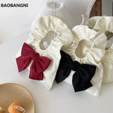 Vintage Lace Mini Pouch for Women Retro Bowknot Clutch Purse