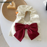 Vintage Lace Mini Pouch for Women Retro Bowknot Clutch Purse