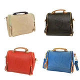 Retro British Style Handbag Women Shoulder Slope Bag-WT
