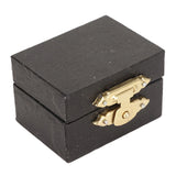French Horn Shape Lapel Brooch Brass Pin with Case