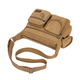 Canvas Backpack Messenger Shoulder Bag