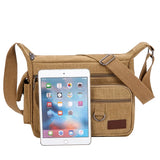 Canvas Backpack Messenger Shoulder Bag