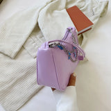 Retro Butterfly Chain PU Leather Shoulder Bag