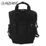 Retro Canvas Backpack Large Capacity Travel Student School Bag Zipper Rucksack