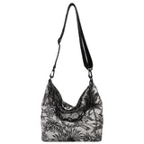 Embroidery Chain Messenger Women Large Capacity Handbags