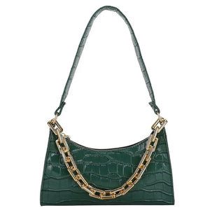 Retro Casual Lady Shopping Bag Chain Tote Bag