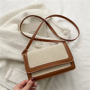 Retro Casual Shopping Bag Flap Women Totes Shoulder Bags Female