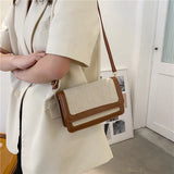 Retro Casual Shopping Bag Flap Women Totes Shoulder Bags Female