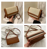 Retro Casual Shopping Bag Flap Women Totes Shoulder Bags Female