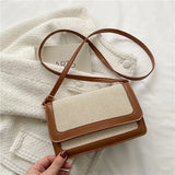 Retro Casual Shopping Bag Flap Women Totes Shoulder Bags Female