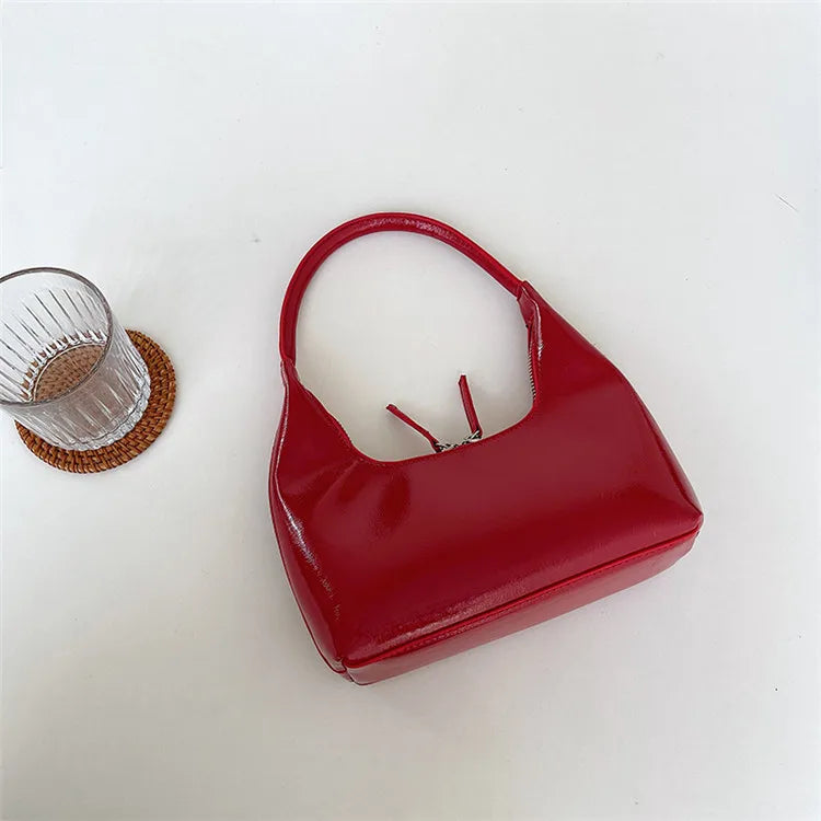 Vintage Style Mini Shoulder Bag PU Leather Summer Handbag