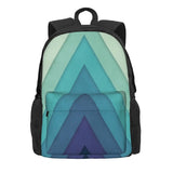Retro Chevrons 001 Backpacks Men's Backpacks Bags For Women Anime Bag For Women