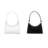 Retro Classic Crocodile Embossed Clutch Handbag Shoulder Bag