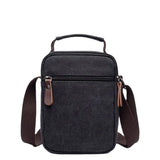 Classic Messenger Bag Canvas Shoulder Small Square Large-Capacity