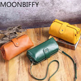 Retro Bucket Bag Vintage Style Handbag High PU Leather Tote Bag