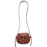 Retro College Style Messenger Bag Casual Versatile Flip Shoulder Bag