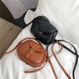Retro College Style Messenger Bag Casual Versatile Flip Shoulder Bag