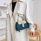 Retro Matching Handbag Summer Shoulder Bag Purses Small Square Bag