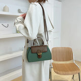 Retro Matching Handbag Summer Shoulder Bag Purses Small Square Bag