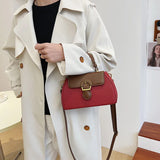 Retro Matching Handbag Summer Shoulder Bag Purses Small Square Bag