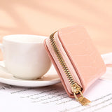 Retro Crocodile Pattern Clutch Purse Zipper Travel Wallets