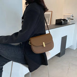 Retro Crossbody Bags Female Bags Tide Net Red ins Saddle Bag Shoulder Bag