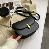 Retro Crossbody Bags Female Bags Tide Net Red ins Saddle Bag Shoulder Bag