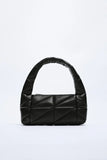 Retro Underarm Bags for Women Solid Tote Shoulder Bag