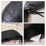 Retro Dumpling Shoulder Bag Purse Leather Woman Crossbody Bags