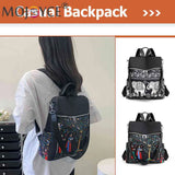 Retro Ethnic Backpack Women Girl School Casual Travel Rucksack