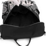 Retro Ethnic Backpack Women Teenage Student College Girl School Casual Rucksack