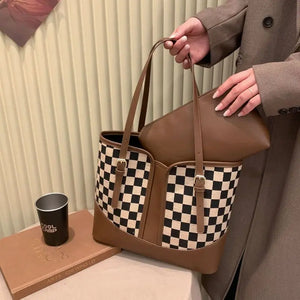 Retro Shoulder Handbag Women's Tote Commuter Bag