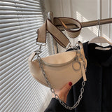 Retro Female Leather Waist Bag Shoulder Crossbody