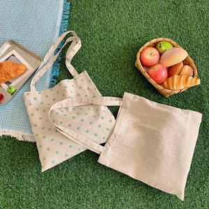 Retro Flower Female Shopping Messenger Bags Shoulder Bags Daisy