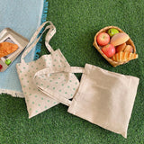 Retro Flower Female Shopping Messenger Bags Shoulder Bags Daisy
