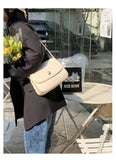 Retro Green Women Shoulder Bag Solid Female Messenger Bags PU Leather