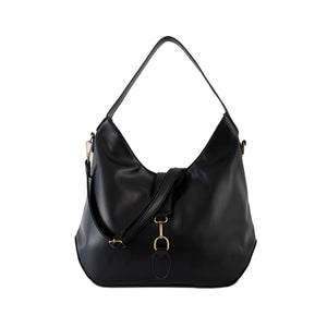 Retro Shoulder Handbag High Capacity Solid Multifunction Crossbody Bag