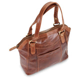 Retro Shoulder Handbag High Capacity Zipper Pocket Shoulder Tote Bags