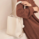 Retro Shoulder Handbag Zipper Pocket Shoulder Tote Bags