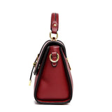 Vintage PU Leather Women Shoulder Bag Casual Messenger Tote Bag