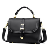 Vintage PU Leather Women Shoulder Bag Casual Messenger Tote Bag