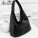 Retro Ladies Shoulder Bags Pure Crossbody Bag Casual PU Leather Women Casual Pur