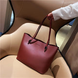 Vintage Women Tote Handbag Autumn Winter Shoulder Bags High Quality