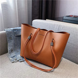 Vintage Women Tote Handbag Autumn Winter Shoulder Bags High Quality