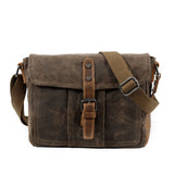 Retro Laptop Briefcase Bag Cowhide Leather Handbags 13inch Pad Bag